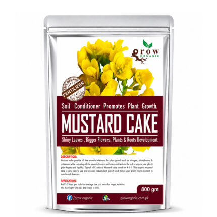 Mustard Cake Fertilizer for Flowering Plants
